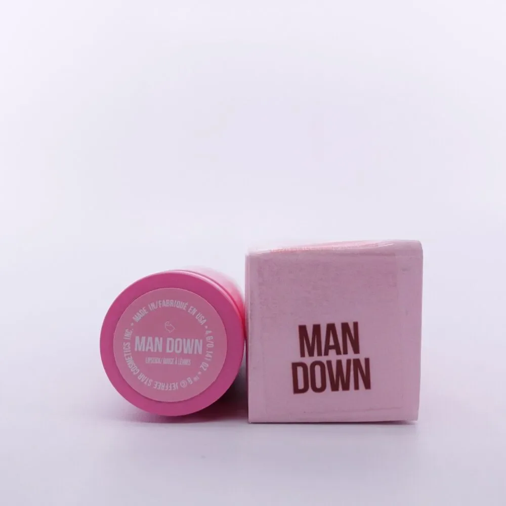 Jeffree Star Velvet Trap Lipstick Man Down Dark Terracotta Brown New